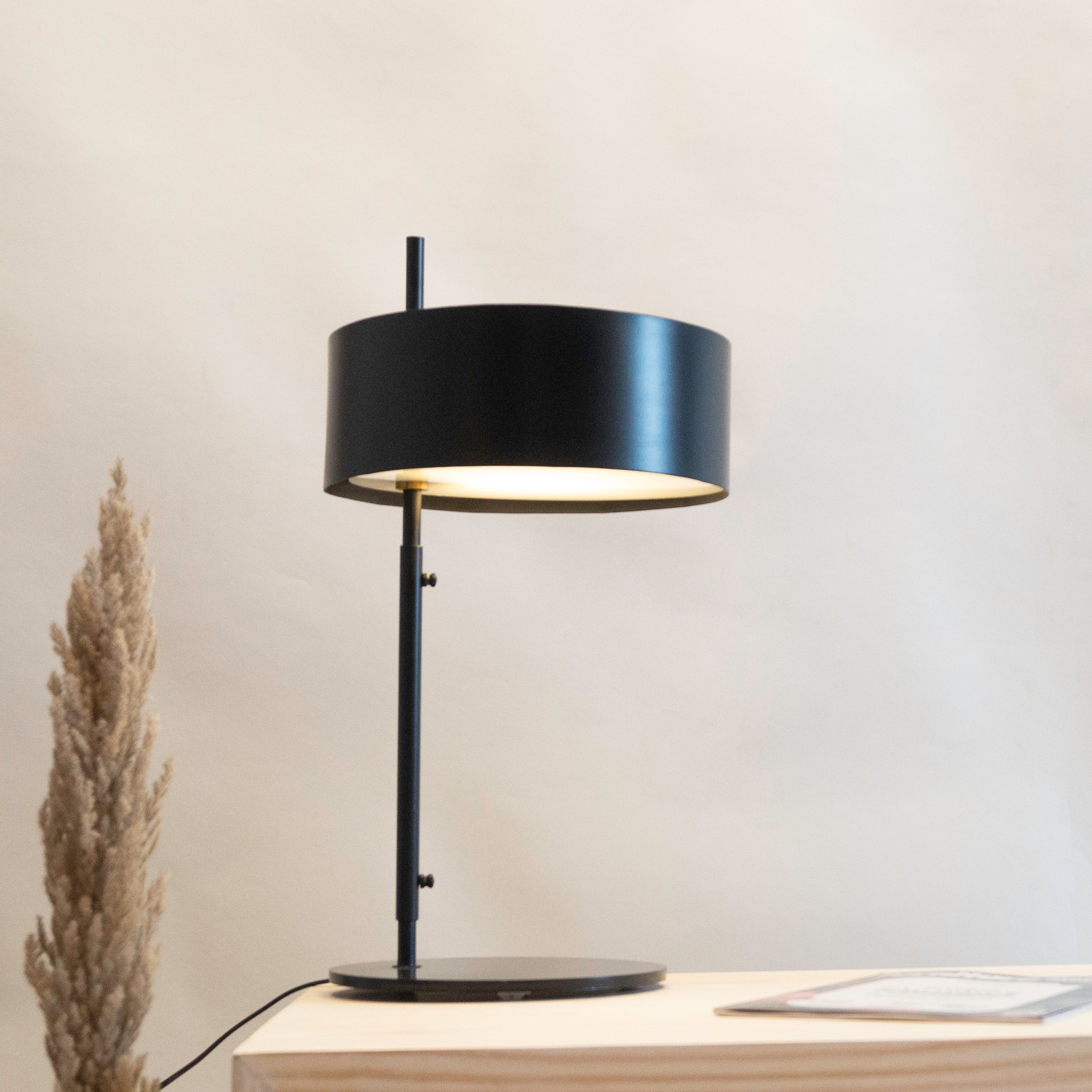 CDL117 Svelte Scandi Table Lamp The Black Steel