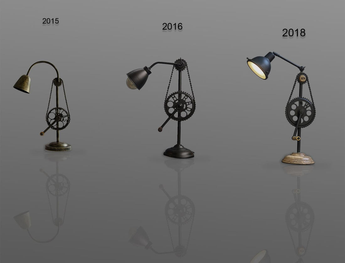Teleport Yourself To The 19th-Century With  Modern Industrial Lamps.
