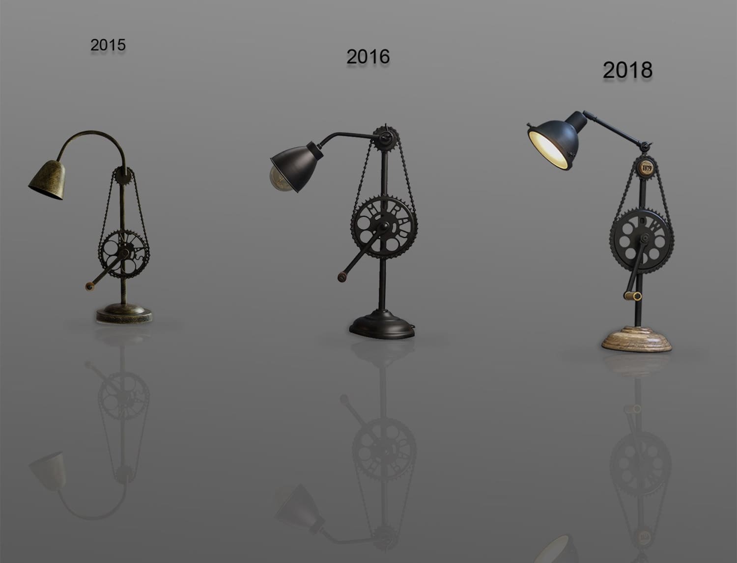 Teleport Yourself To The 19th-Century With  Modern Industrial Lamps.