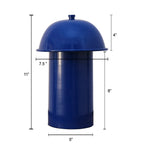 Contemporary table lamp with a base reminiscent of the tranquil blue hues of Sidi Bou Said