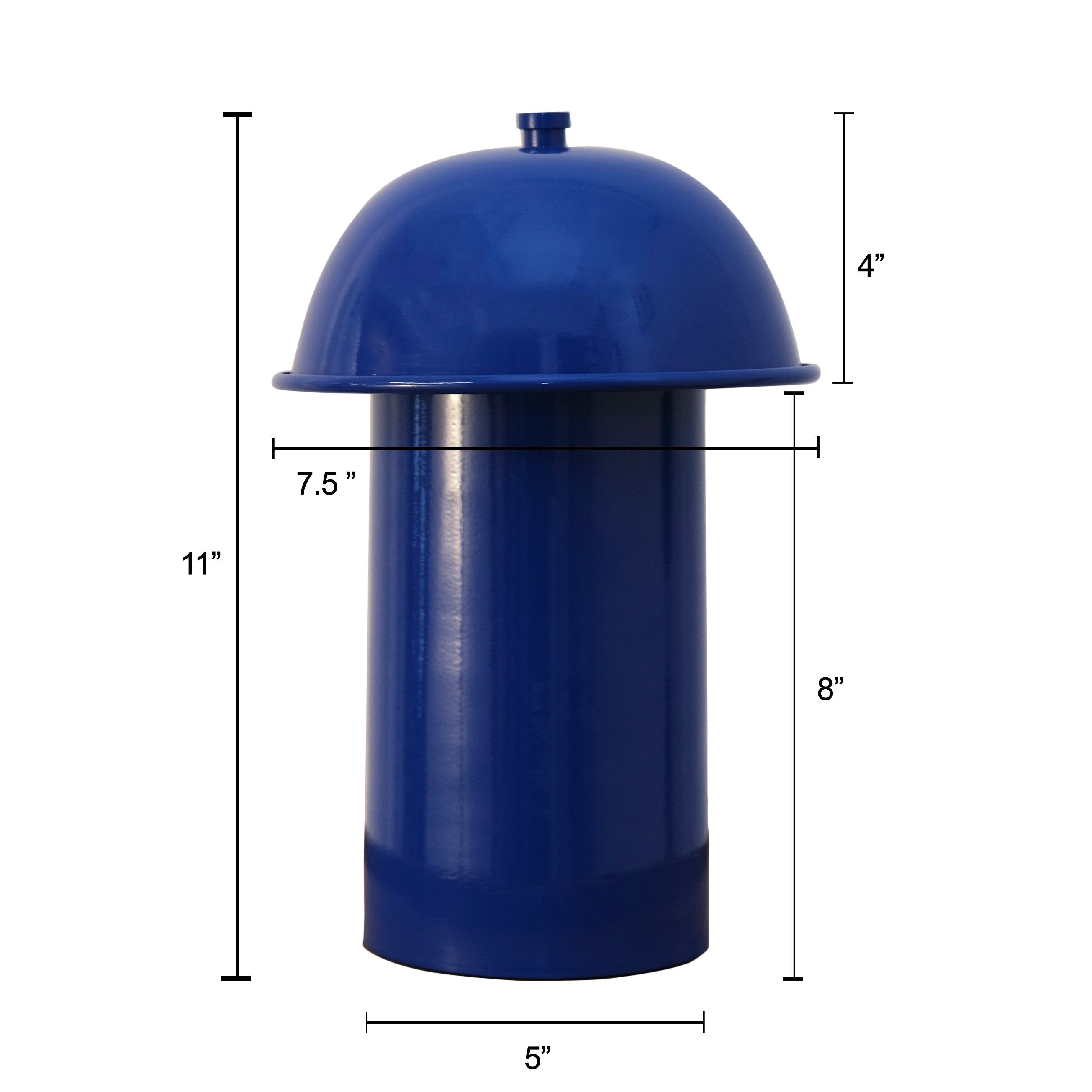 Contemporary table lamp with a base reminiscent of the tranquil blue hues of Sidi Bou Said