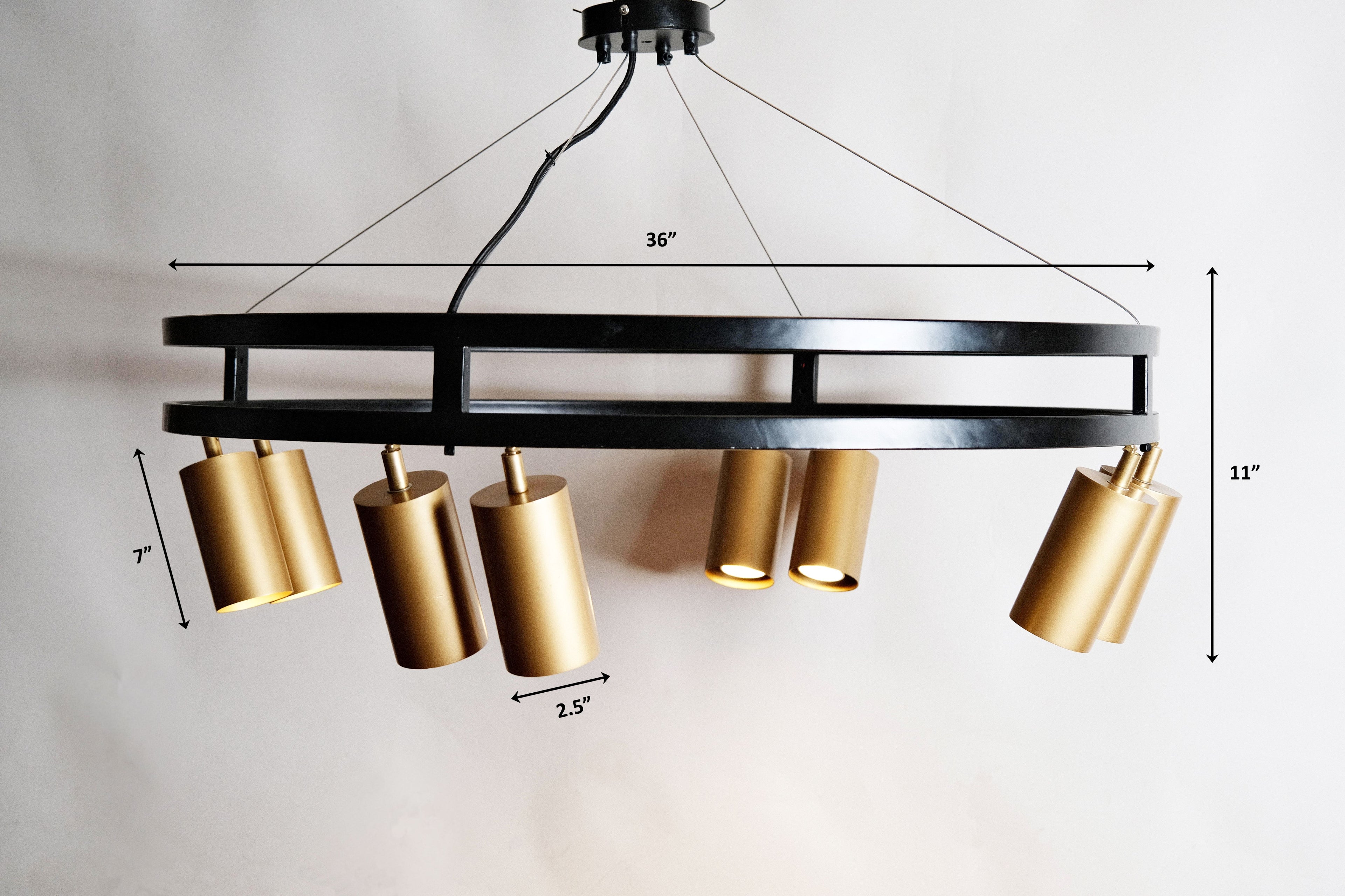 FLR102 Modern Circular Chandelier