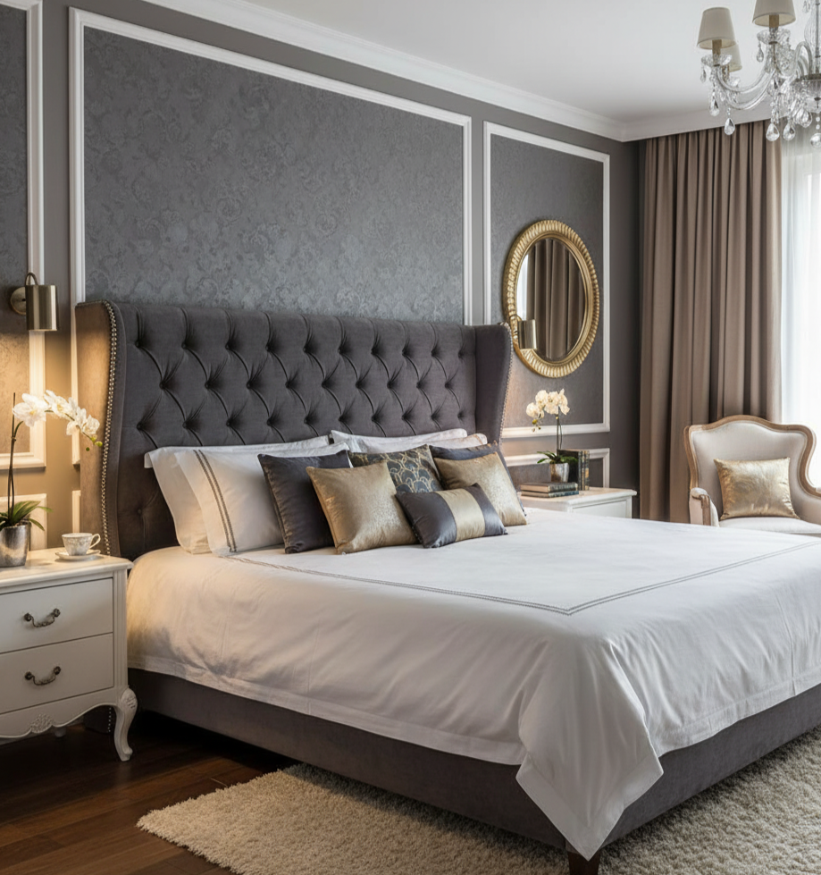 Antique Brass Finish LED Round Surface Light