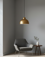 BSE127 Gilded Dome 12inch Pendant Lights