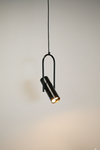 CLH183 The Focus Spot Pendant Light - The Black Steel