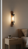 CWS227 EDISON COLUMN WALL SCONCE