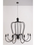 Black villa chandelier
