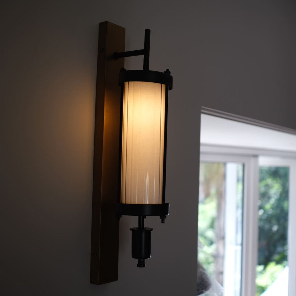 CWS227 Edison column wall sconce - The Black Steel