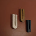 Elegant U-shaped wooden pieces
