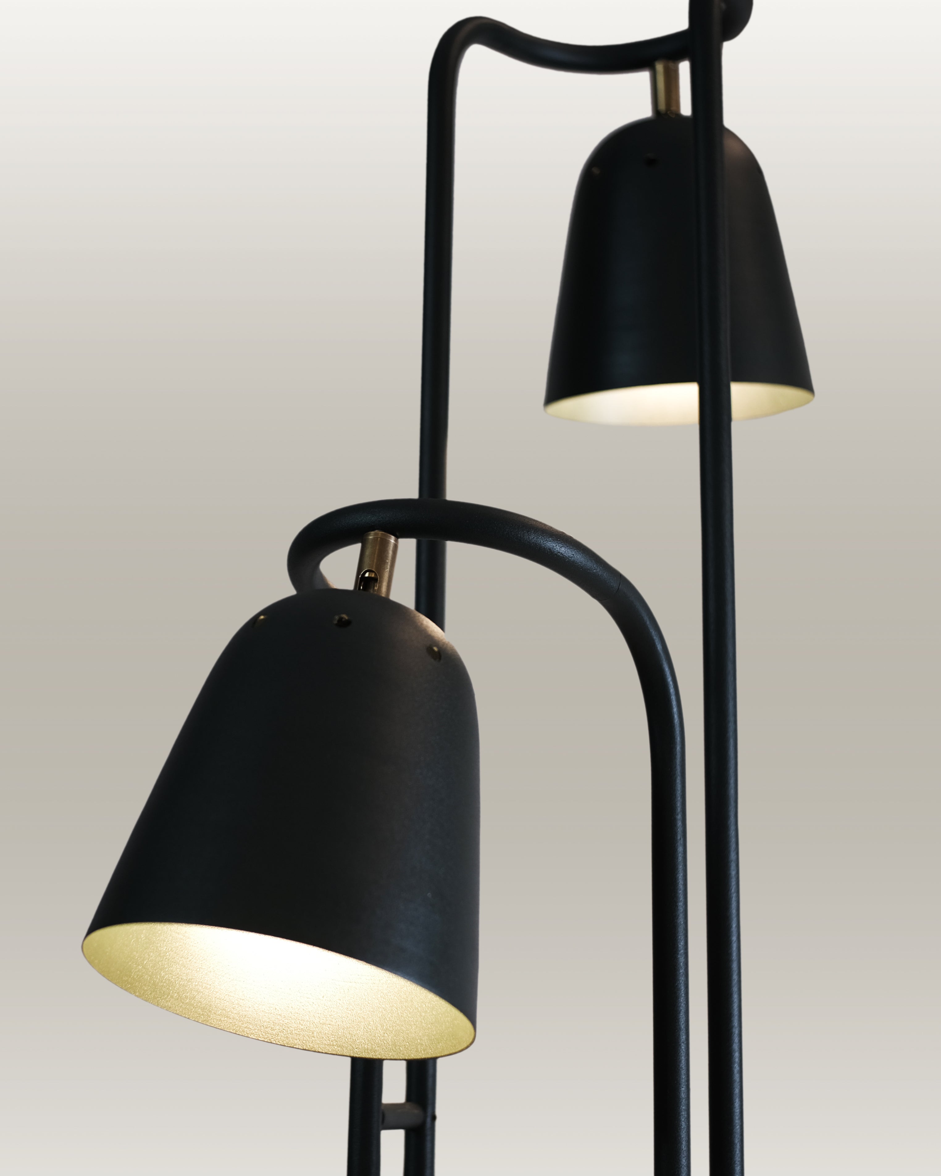 Elegant floor lamp designed for high-net-worth individuals, interior designers, and luxury homeowners.