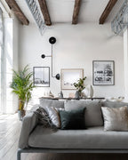 CWS165 Elara Dual Shade Wall Lamp