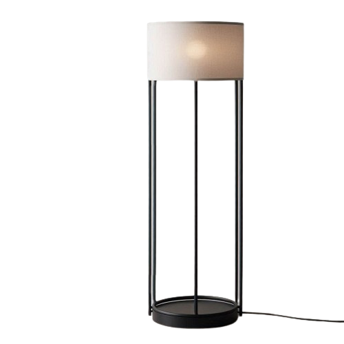 CLF116 Lumina Elegante Beige Shade Floor Lamp