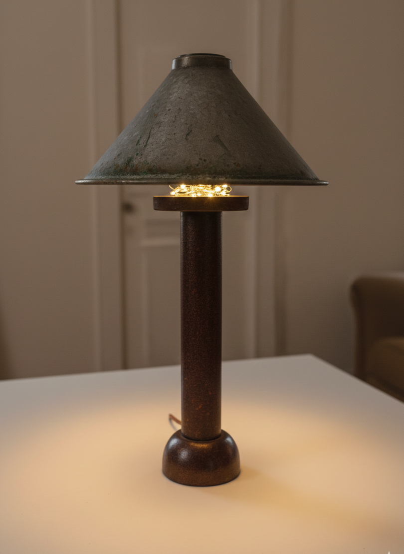 CDL132 Battery operated Rustic Heritage Lamp