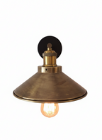 BSE125 Aged Brass Wall Lamp