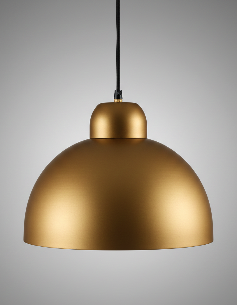 BSE127 Gilded Dome 12inch Pendant Lights