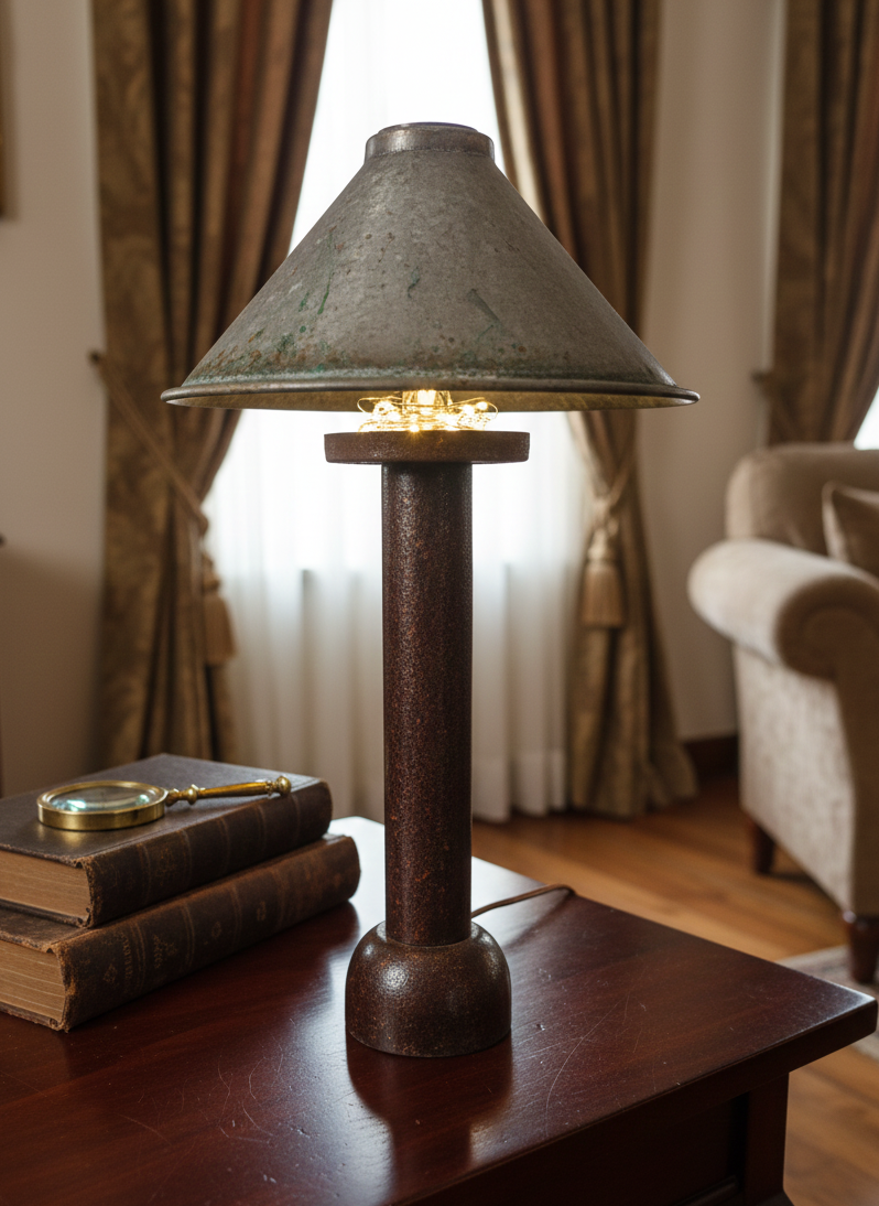 CDL132 Battery operated Rustic Heritage Lamp