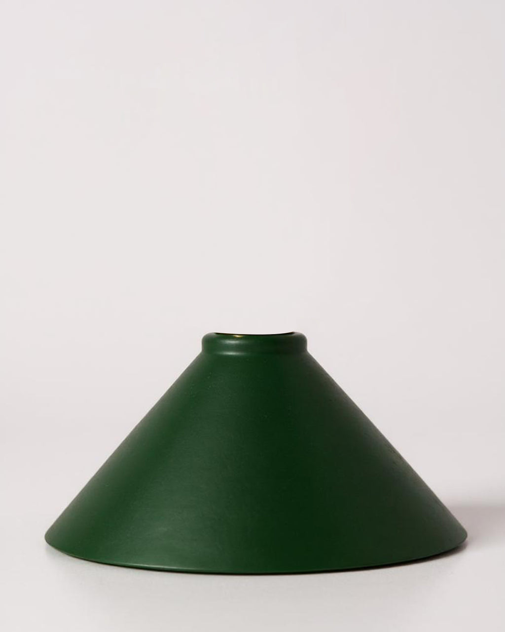Green Cone Glass for Floor, ceiling and desk lamps