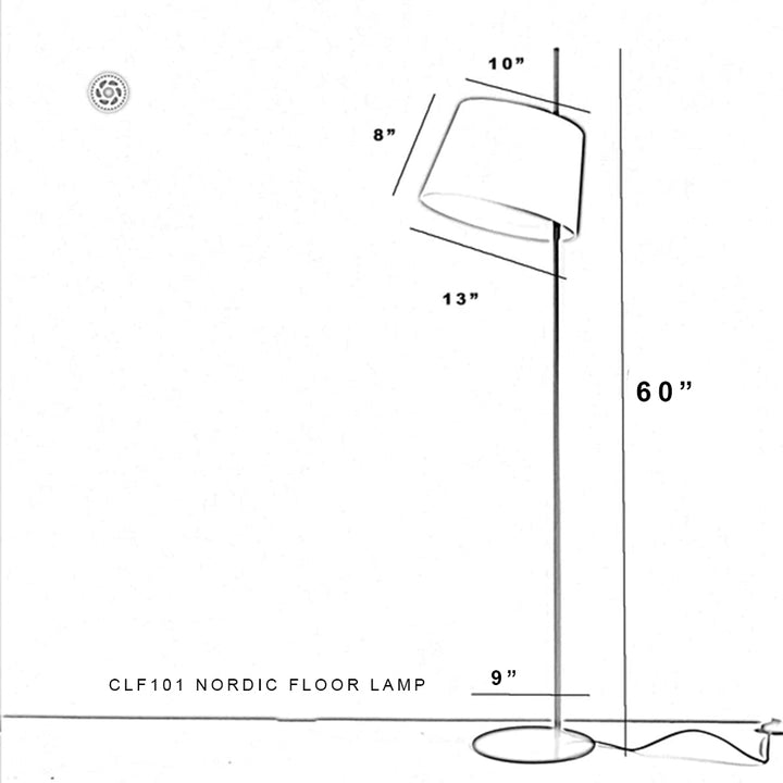 floor lamp dimensions