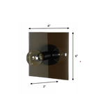 CWS134 Tinted Glass Wall Sconce