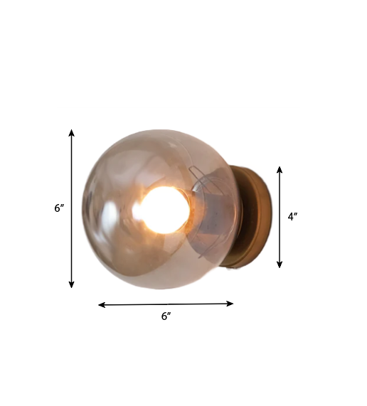 CWS152 Aurora Noir Wall Sconce