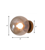 CWS152 Aurora Noir Wall Sconce