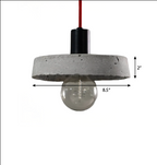 CLH156 Concrete Hanging Light - The Black Steel