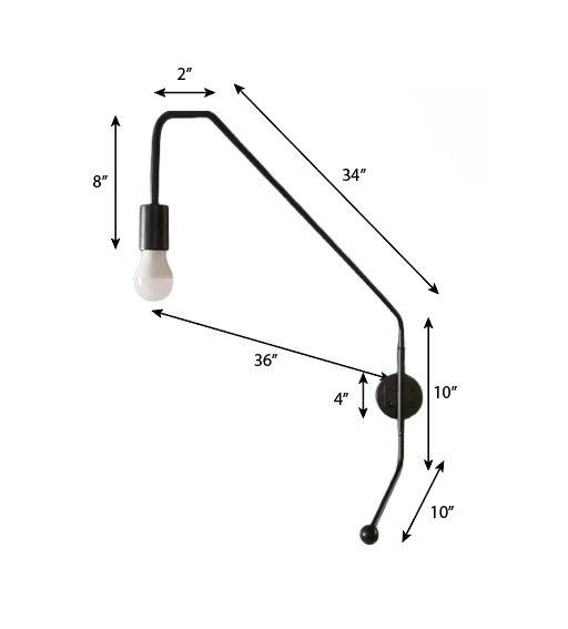 FSW215 Crossroads Swivel Wall Lamp