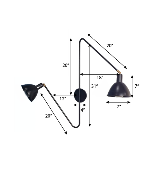 FSW216 Zedd Functional Wall Lamp