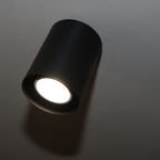 Surface Mounted Black LED Light 12w - The Black Steel