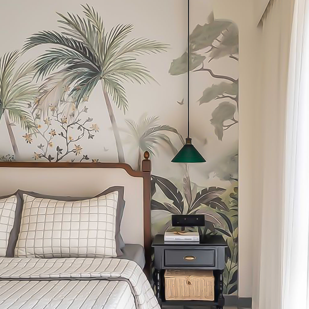 CWS135 Bottle Green Tall Wall Lamp