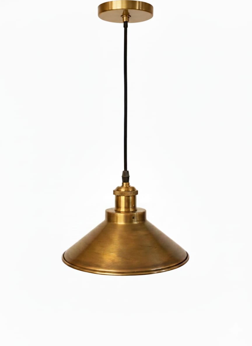 BSE124 Brass Antique Hanging Pendant Light