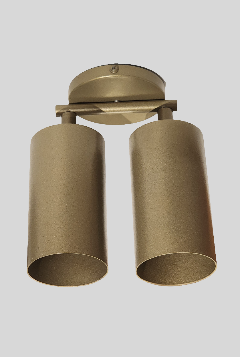 CLH172 Beige Dual Spot Ceiling Light