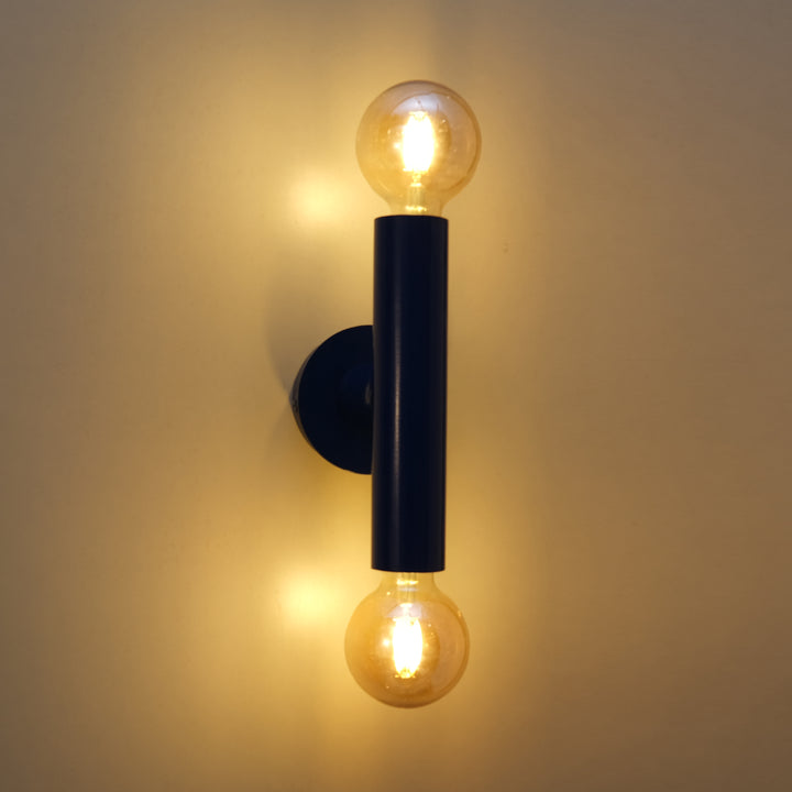 Sleek Blue Wall Lamp: Enhance Your Space with Dual Illumination