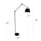 FLF108 Lounge Room Corner Floor Lamp