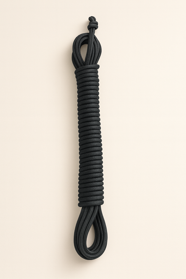 Black Braided Wire