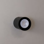 Surface Mounted Black LED Light 12w - The Black Steel