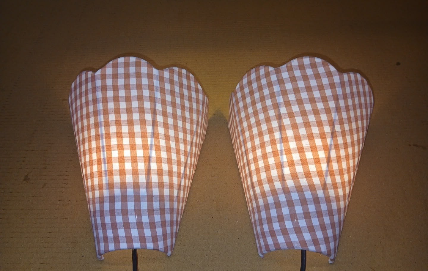 fabric lamps for living and bedroom