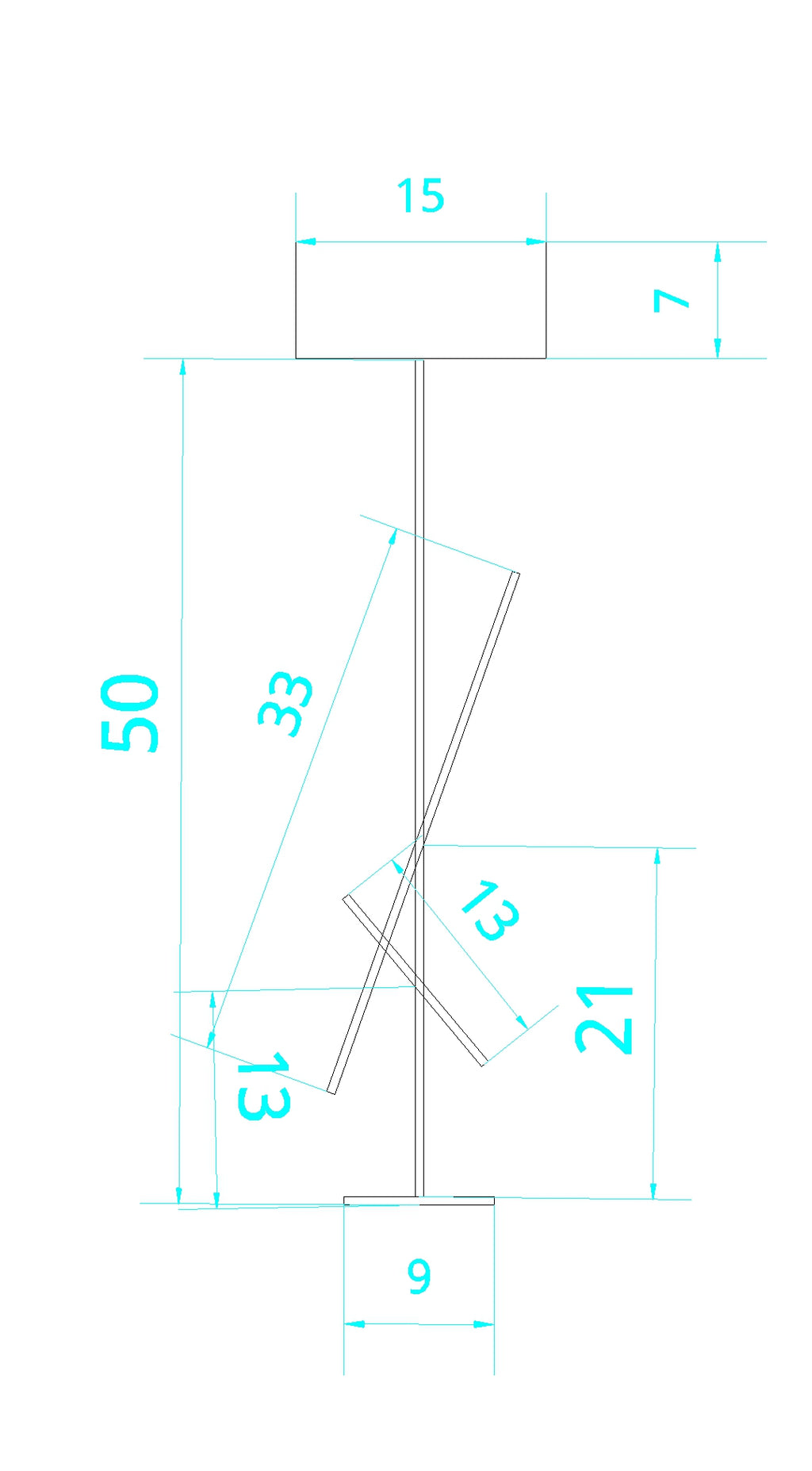 CLF111 Teak Bud Floor Lamp
