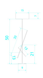 CLF111 Teak Bud Floor Lamp - The Black Steel