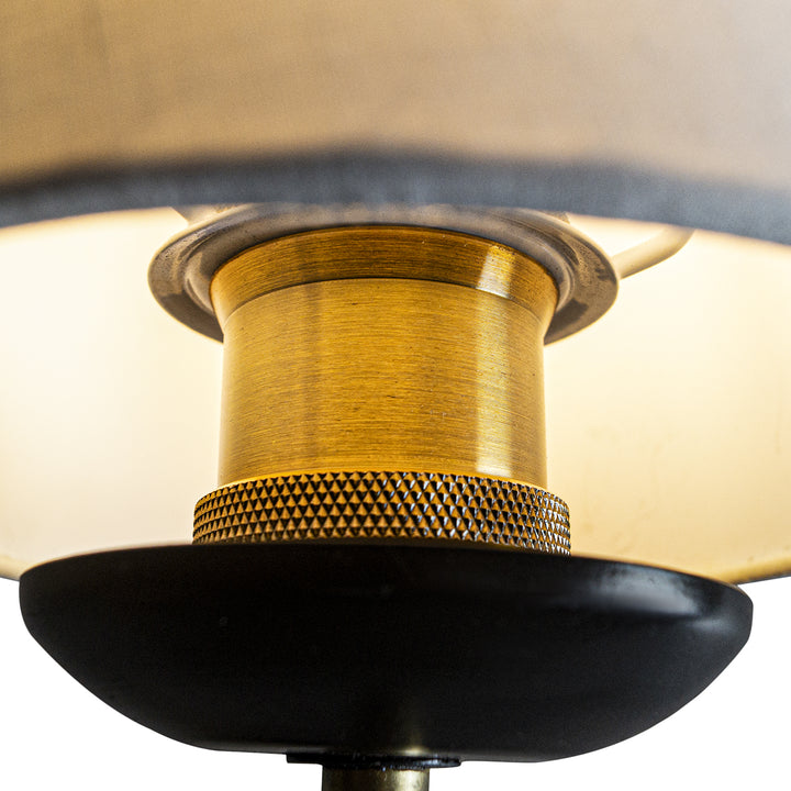 brass antique wall lamp