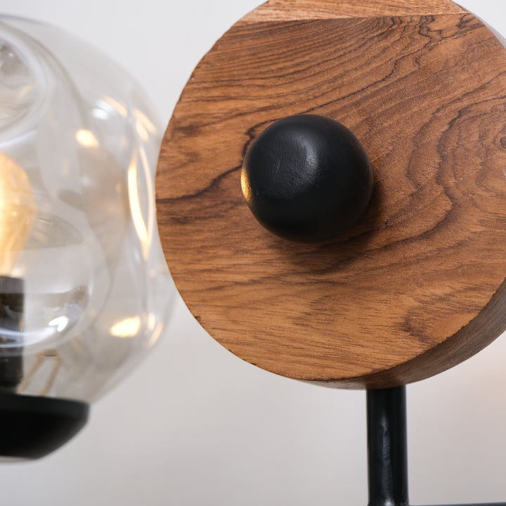 CREATIVE WOOD TABLE LAMPS