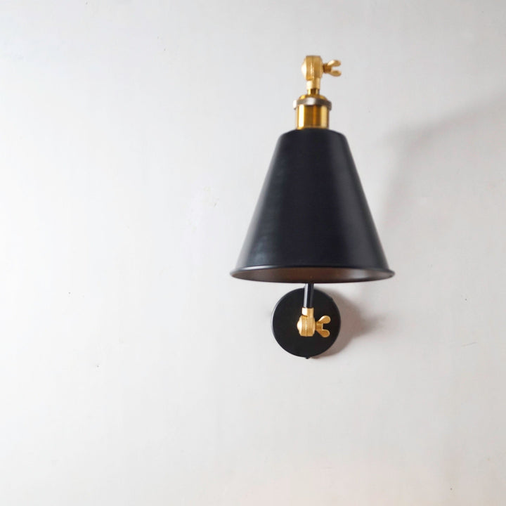 wall light fixture lamp black
