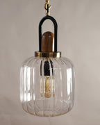 CLH176 Brewer Ribbed Glass Light