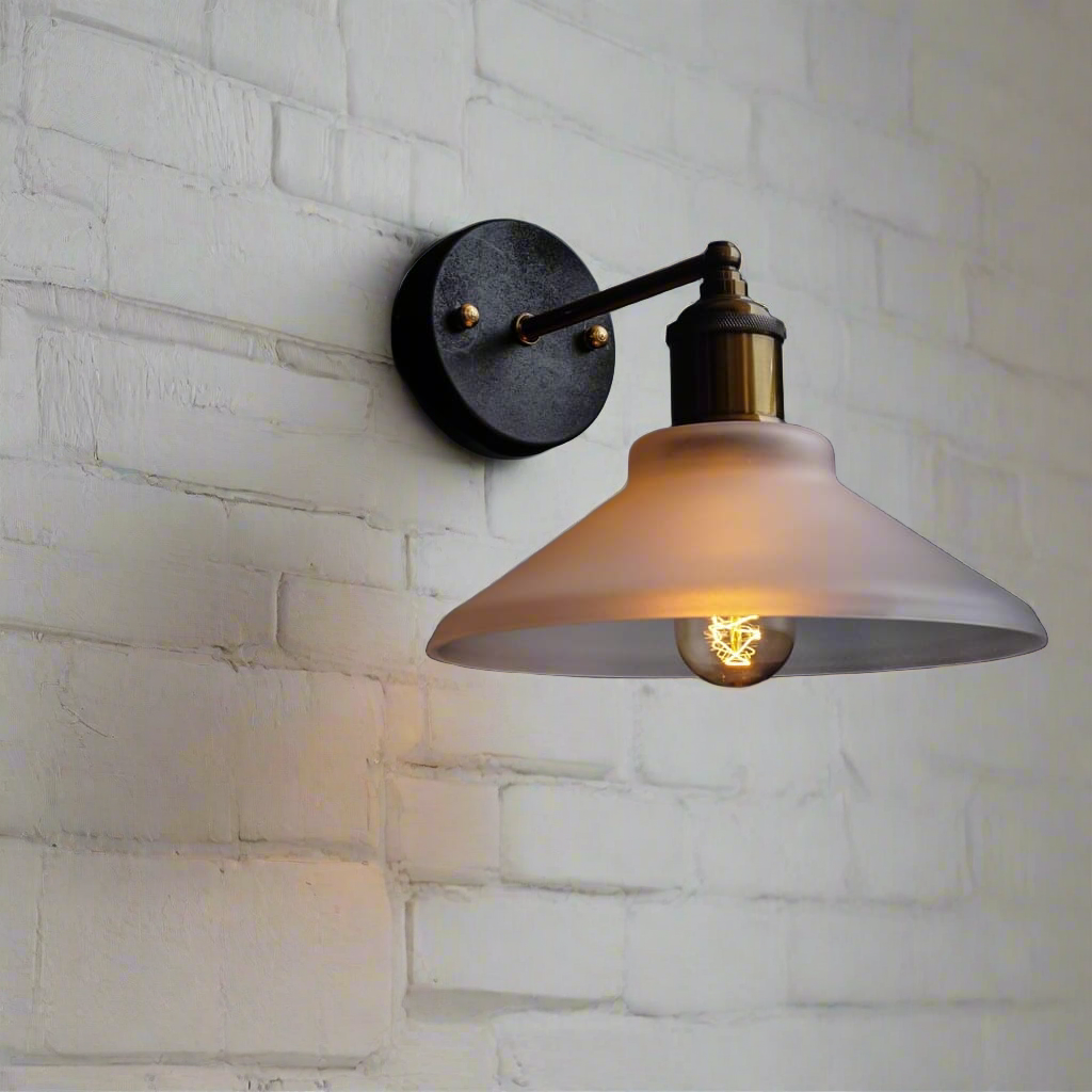 wall lamp glass