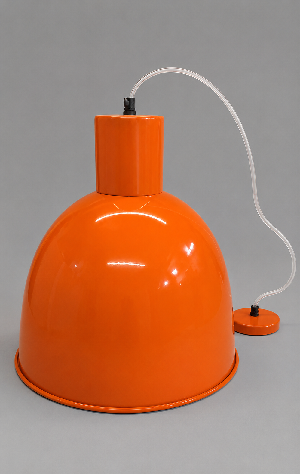 CLH126  American-Urban Modern 14 Inch Fluorescent Orange Lamp