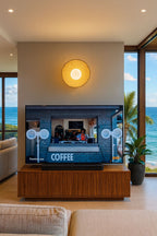 CWS229 Papier-mâché Manor Wall Sconce