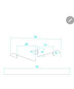 FSW213.A Repertoire Green Wall Lamp