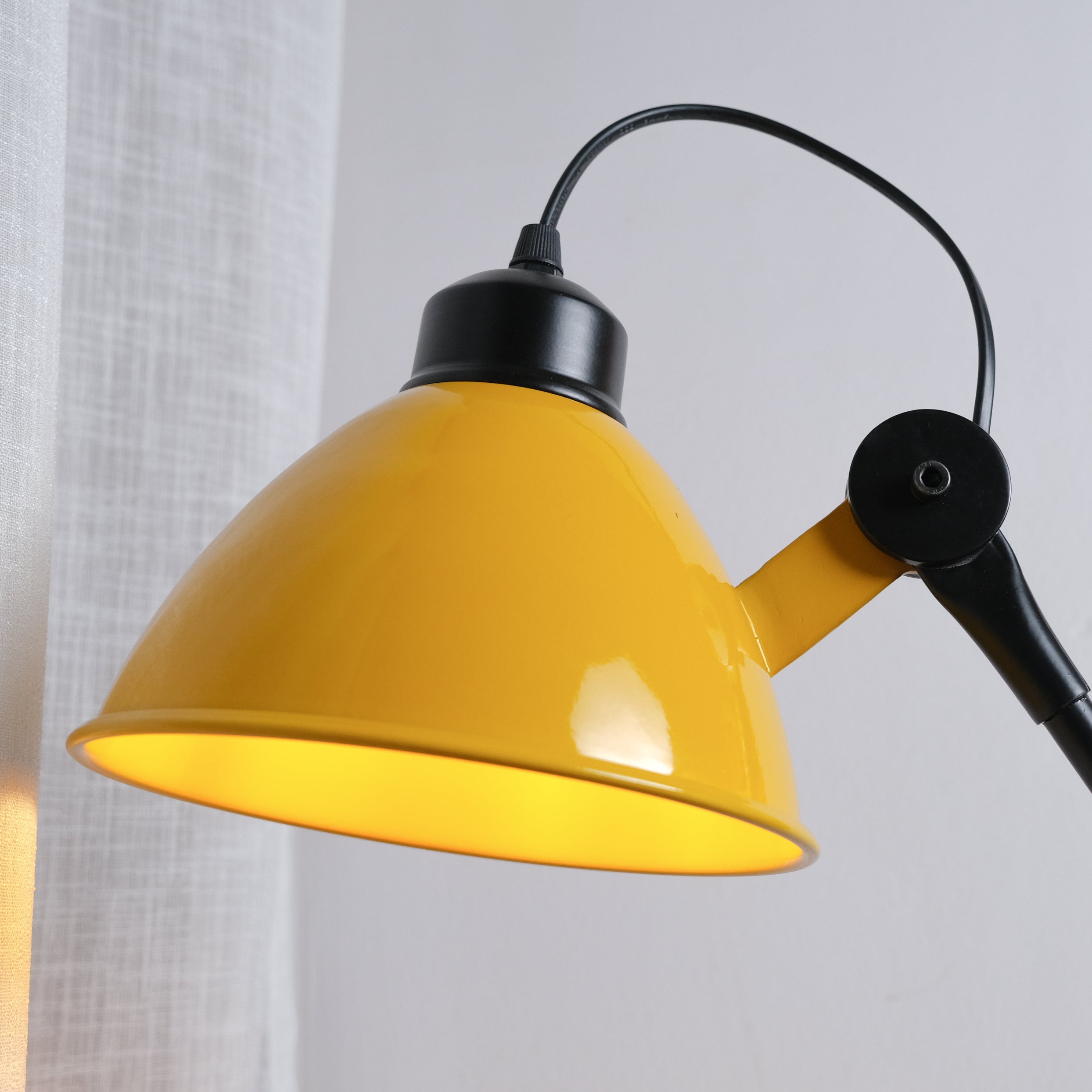 Buy Study lamp Online SwingArm Yellow Desk Lamp Ships from India