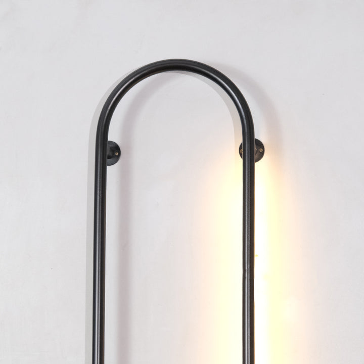 minimal wall led lamp light fixture modern for bungalows hotels luxury rooms