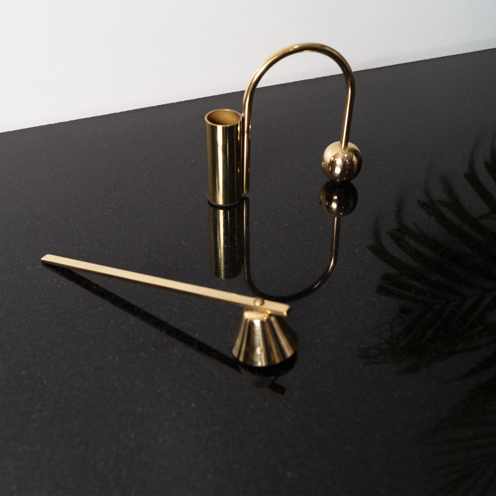 brass candle holder